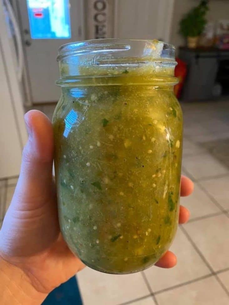 Homemade Salsa verde 1