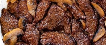 Cajun Butter Steak Bites with Mushrooms 27