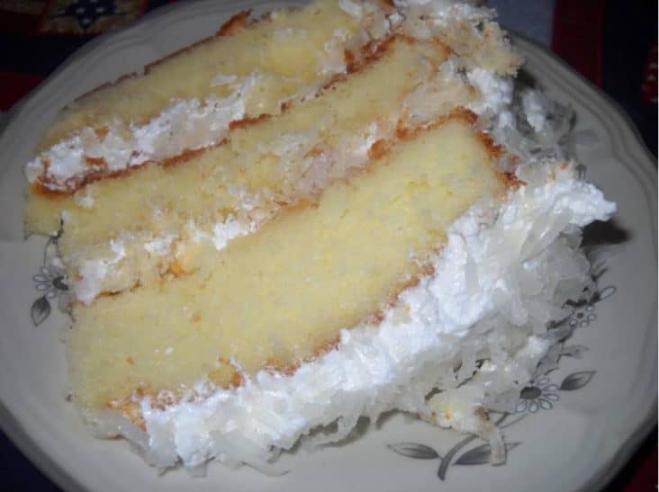 Southern Coconut Cake 1