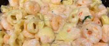 Shrimp Tortellini Alfredo Skillet Recipe 30