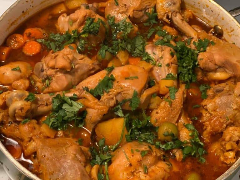Pollo Guisado Recipe (Chicken Stew)