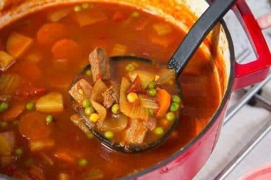 Old-Fashioned Vegetable Beef Soup 1