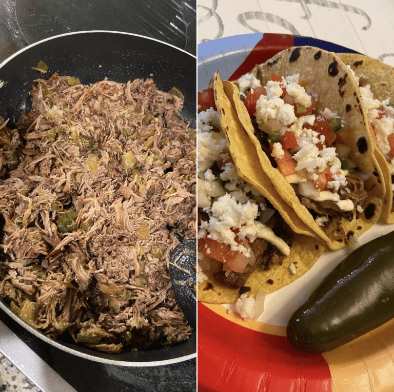 Beef Machaca Tacos