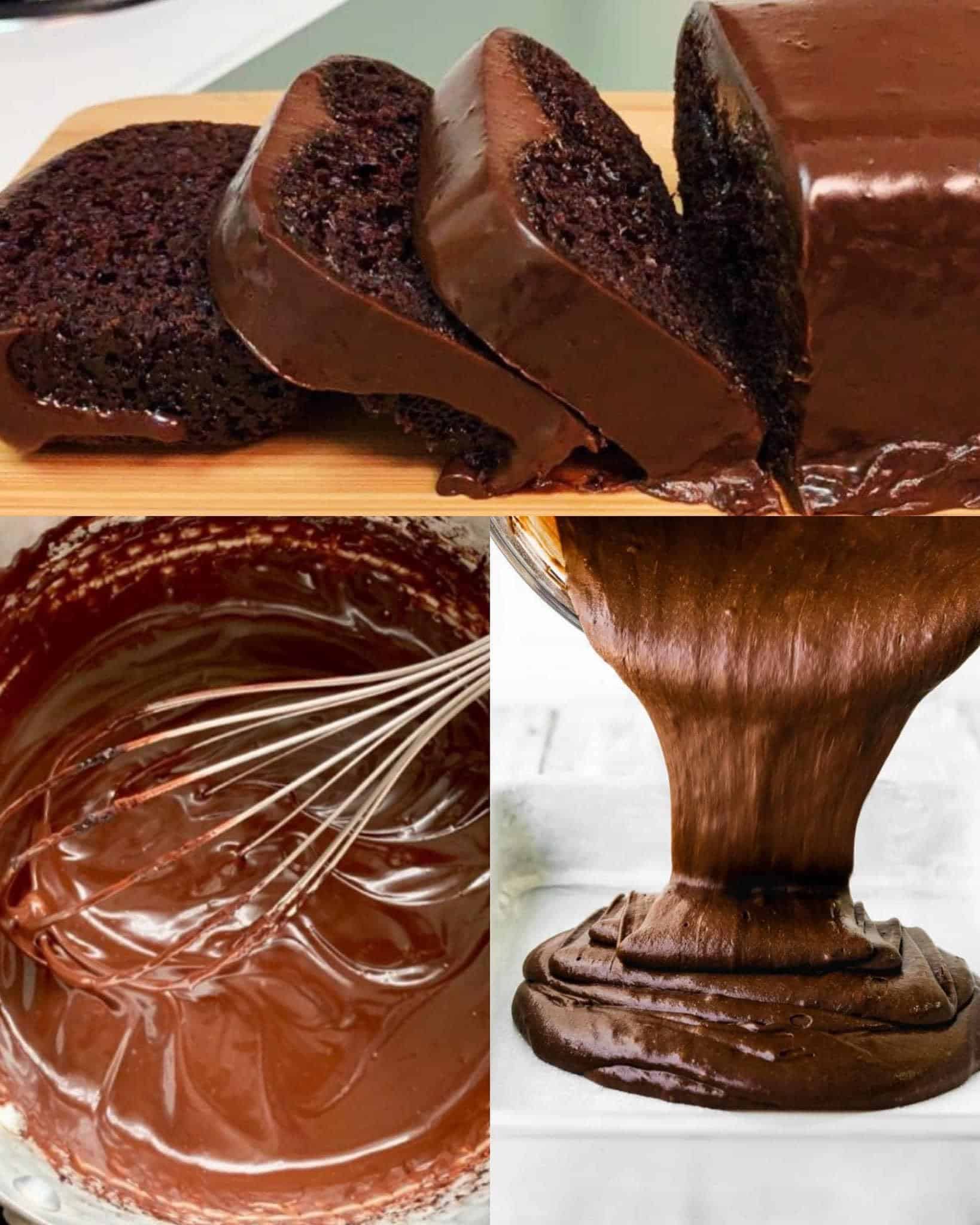 MOIST EGGLESS CHOCOLATE CAKE 1
