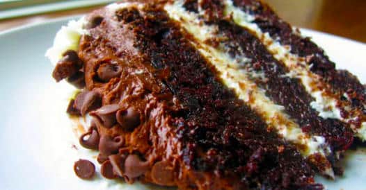 Hersheys Chocolate Cake with Cream Cheese Filling & Chocolate Cream Cheese Buttercream