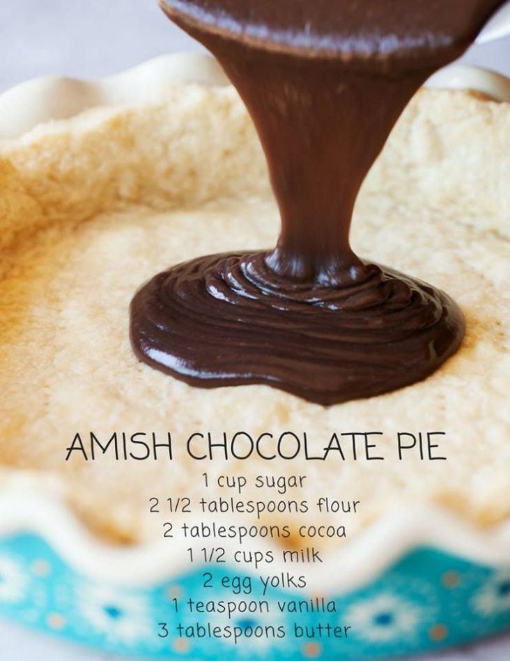 YODER’S AMISH CHOCOLATE PIE 1