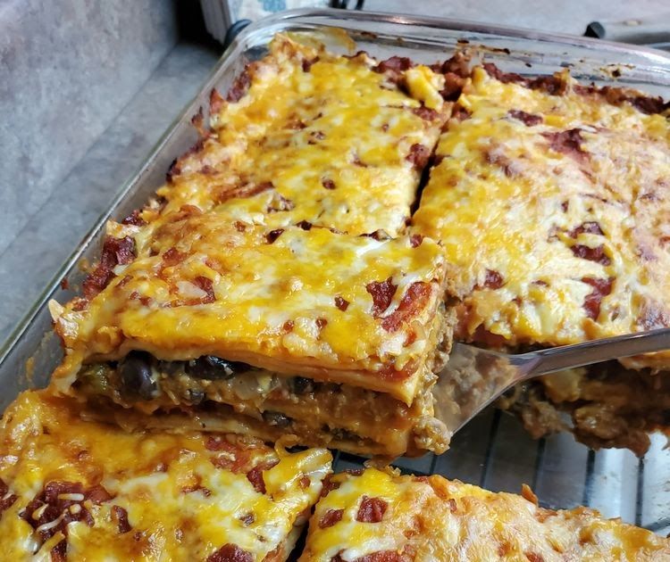 Mexican Taco Lasagna – Don’t LOSE this recipe