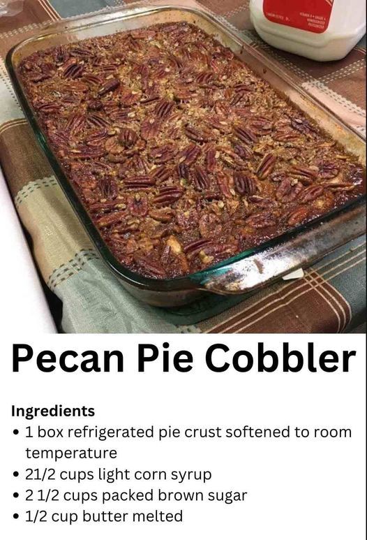 Pecan Pie Cobbler 1