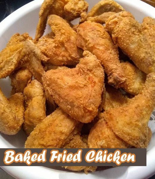 Baked Fried Chicken..