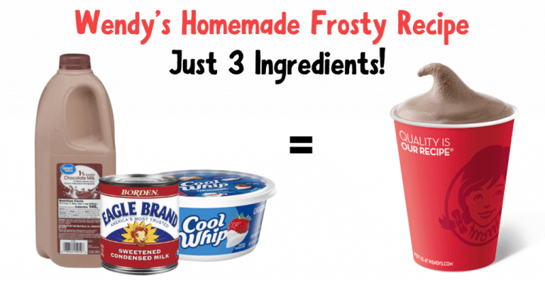 Homemade Wendy’s Frostys!