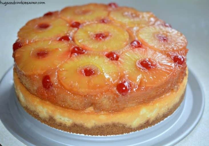 Pineapple Upside Down Cheesecake 1