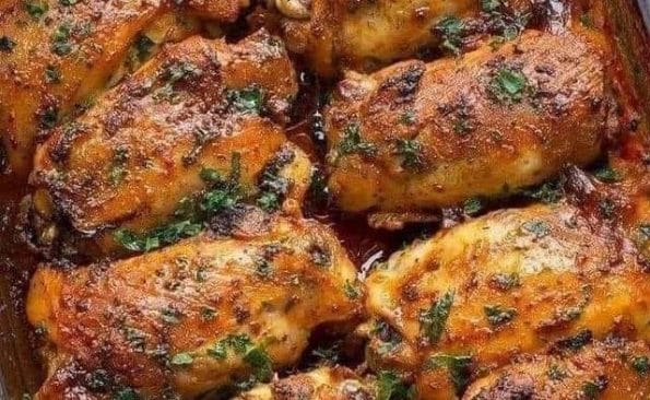 Baked Chicken Thighs 1