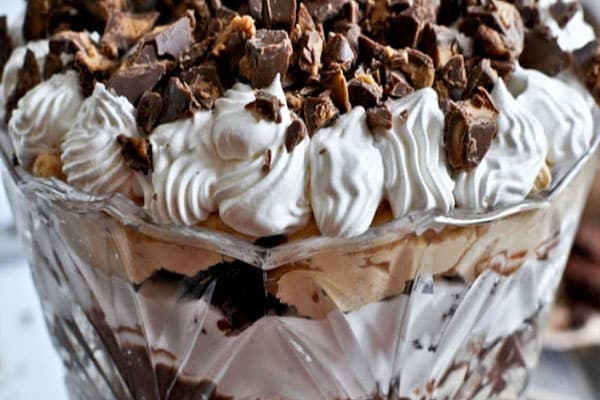 Brace Yourself! We’re Making Peanut Butter Fudge Brownie Trifle