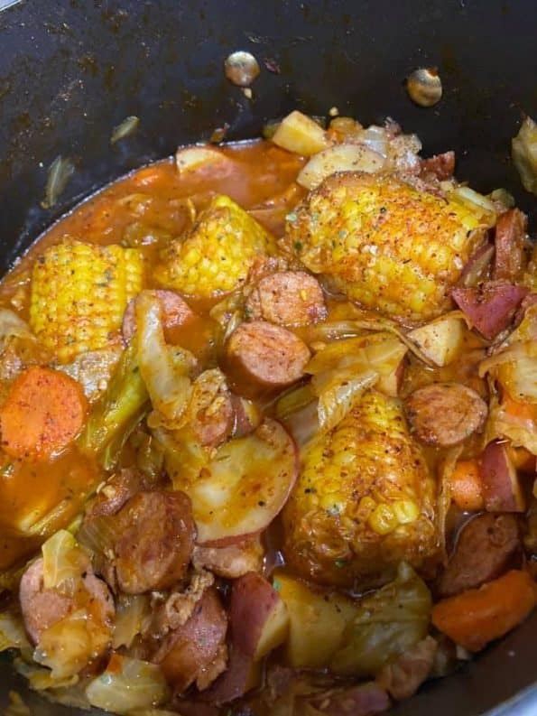 Cabbage Soup With Smoked Sausage 1