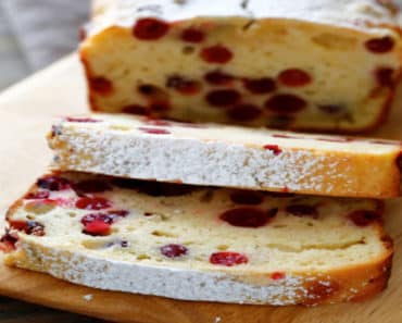 This Easy Cranberry Cake Is The Perfect Holiday Treat! Passes For Both Breakfast And Dessert!