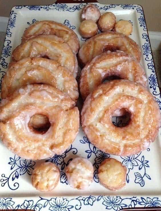Old fashioned cake donuts 1