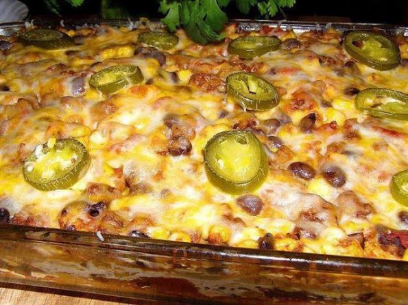 THE BEST MEXICAN BEEF CASSEROLE EVER 1