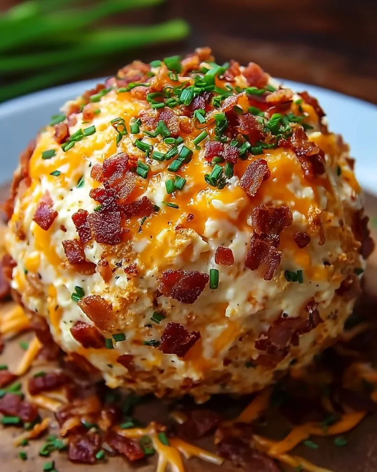 Bacon Cheddar Ranch Cheese Ball