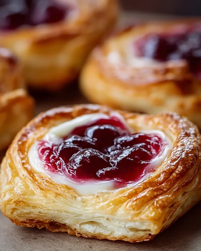 Cherry Cream Cheese Danish