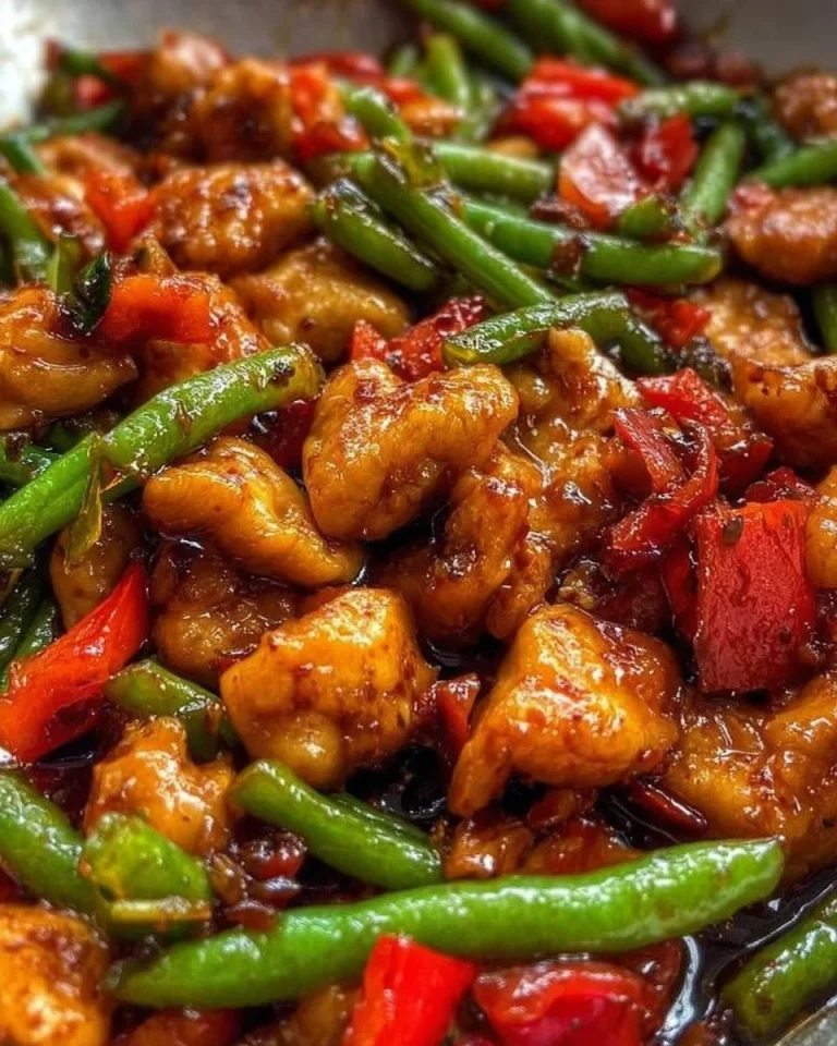 Chicken and Green Bean Stir Fry