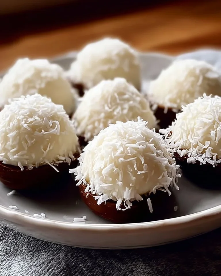 No Bake Coconut Cream Balls