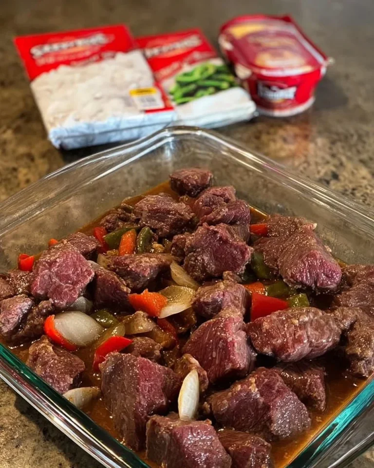 No Peek Beef Tips