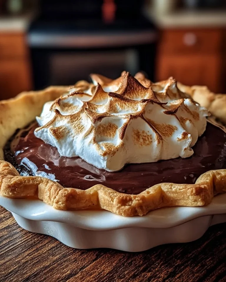 Old Fashioned Chocolate Pie