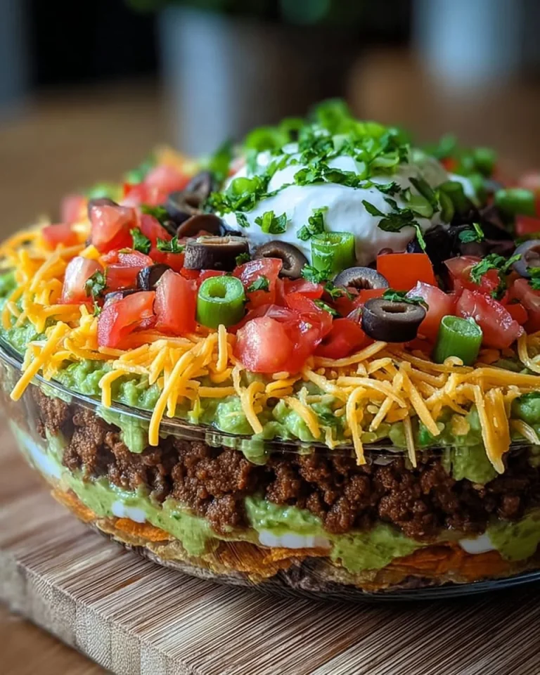 Seven Layer Taco Salad