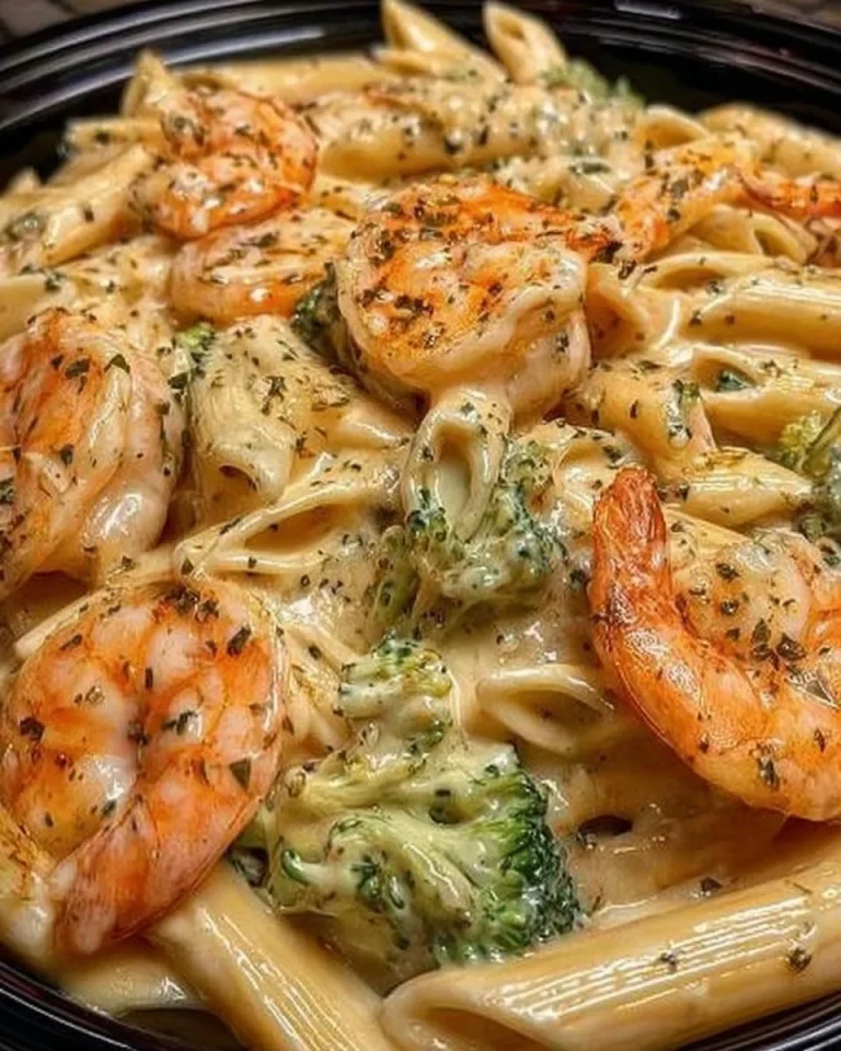 Shrimp Broccoli Alfredo